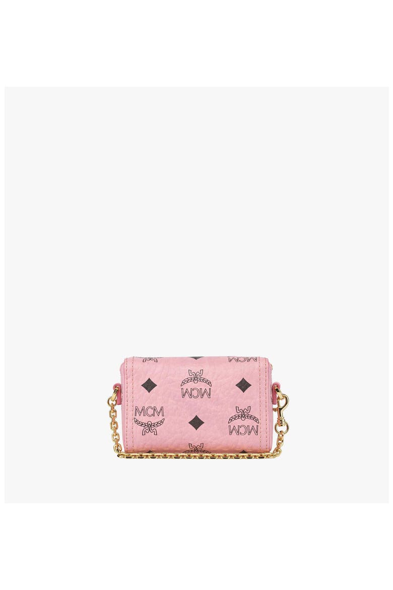 Diamant 3D Charm in Visetos, Alternate, color, Soft Pink