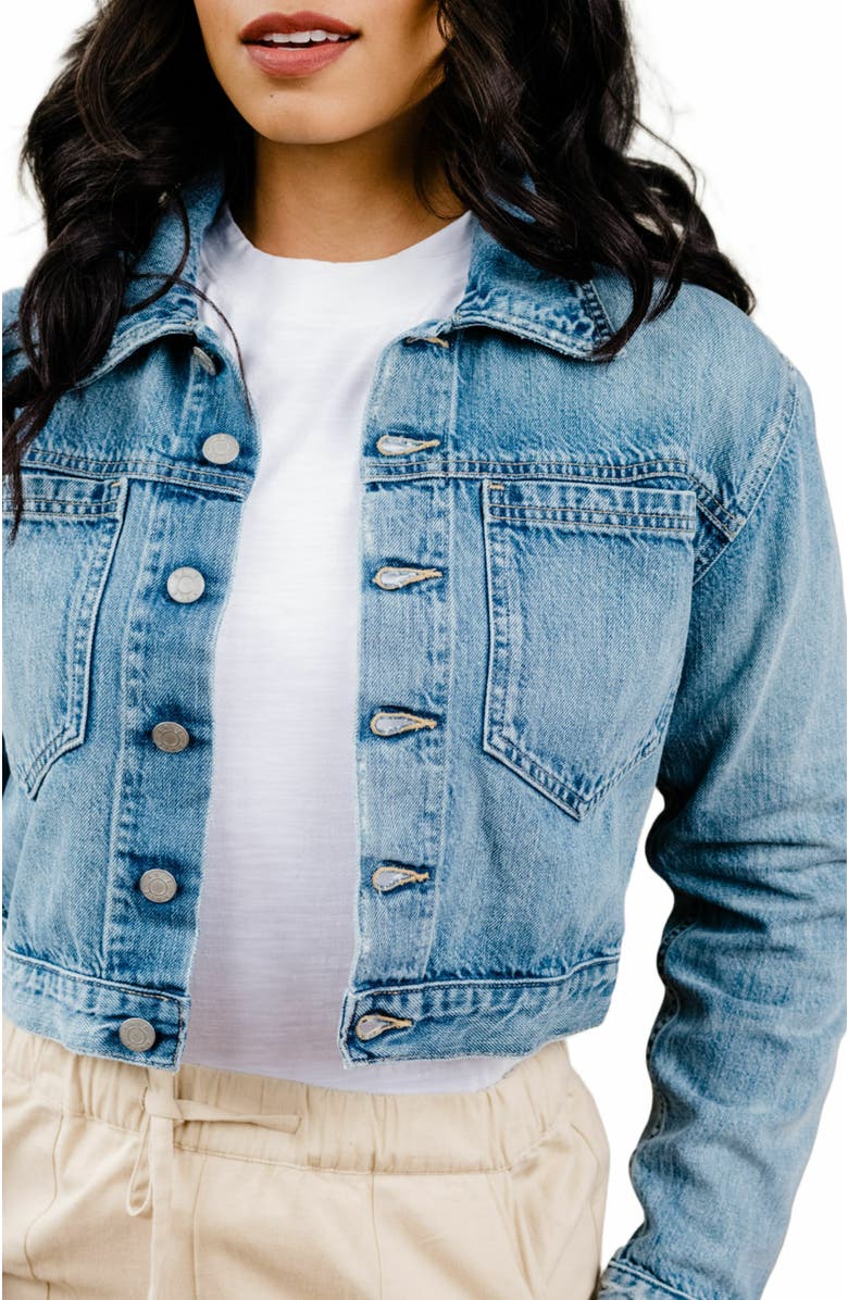 ABLE Madelin Cropped Jacket, Alternate, color, 