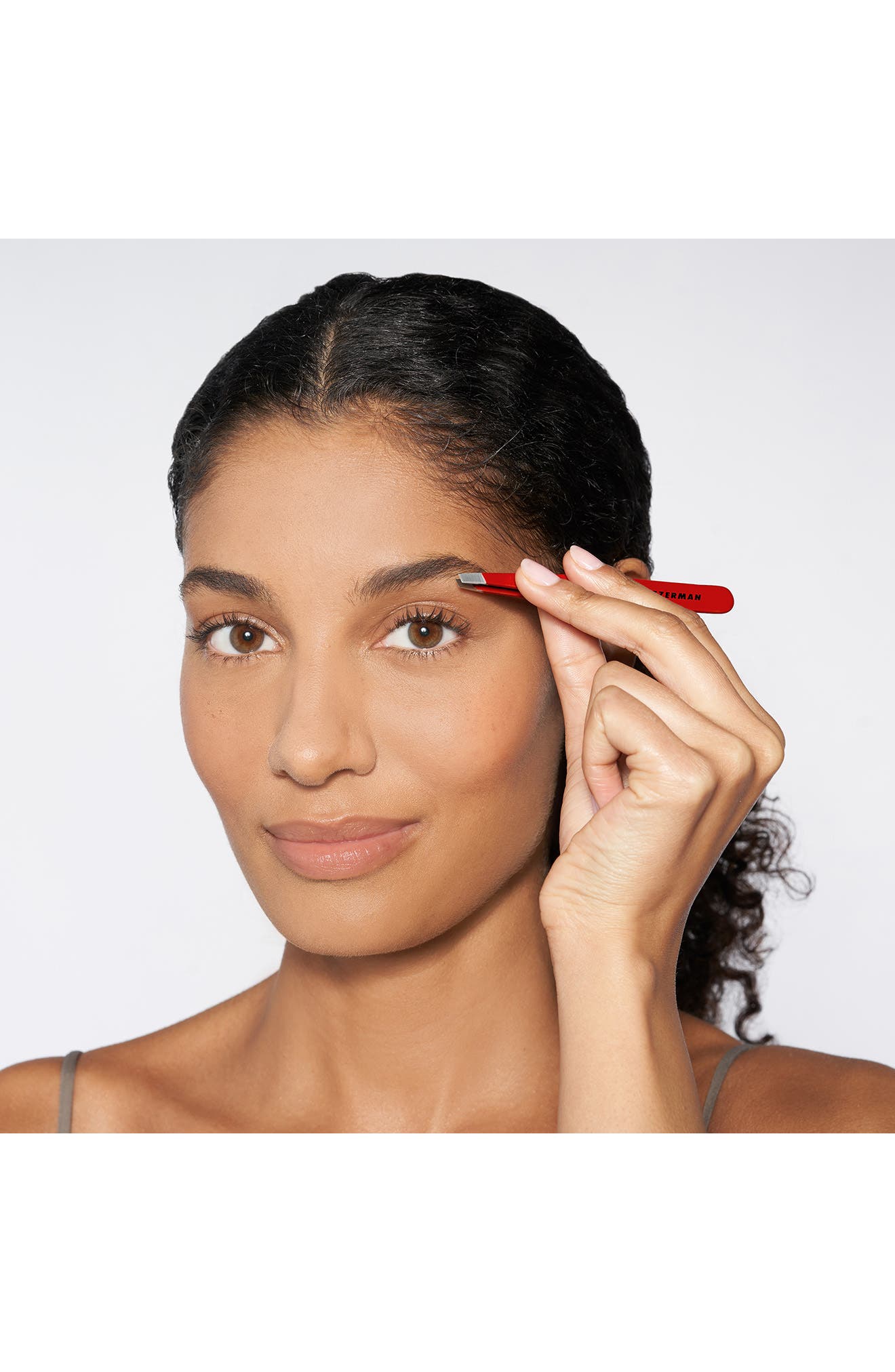 TWEEZERMAN Signature Red Slant Tweezer | Nordstromrack