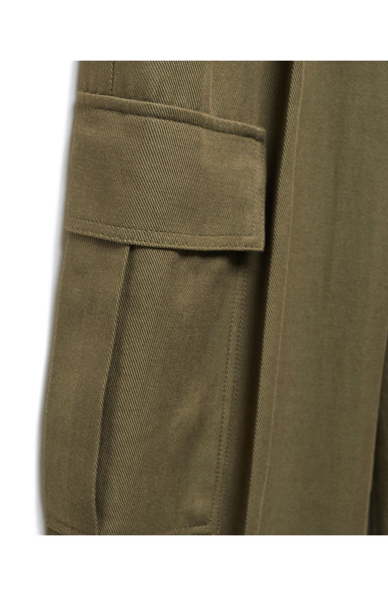 MANGO Long Sleeve Utility Jumpsuit, Alternate, color, 