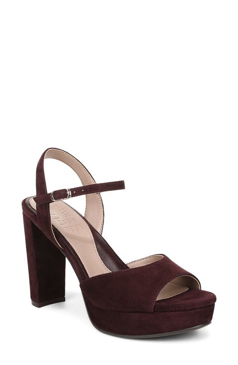 Marigold Ankle Strap Platform Sandal (Women)
