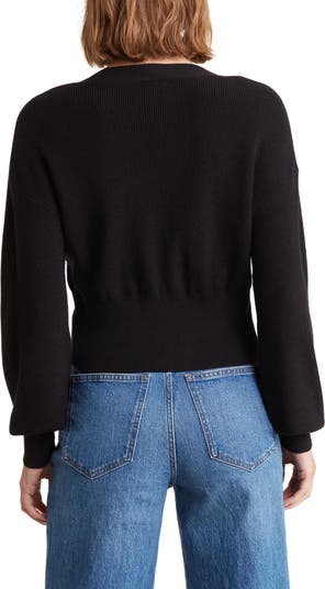 Love By Design Juliet Double Breasted Crop Cardigan