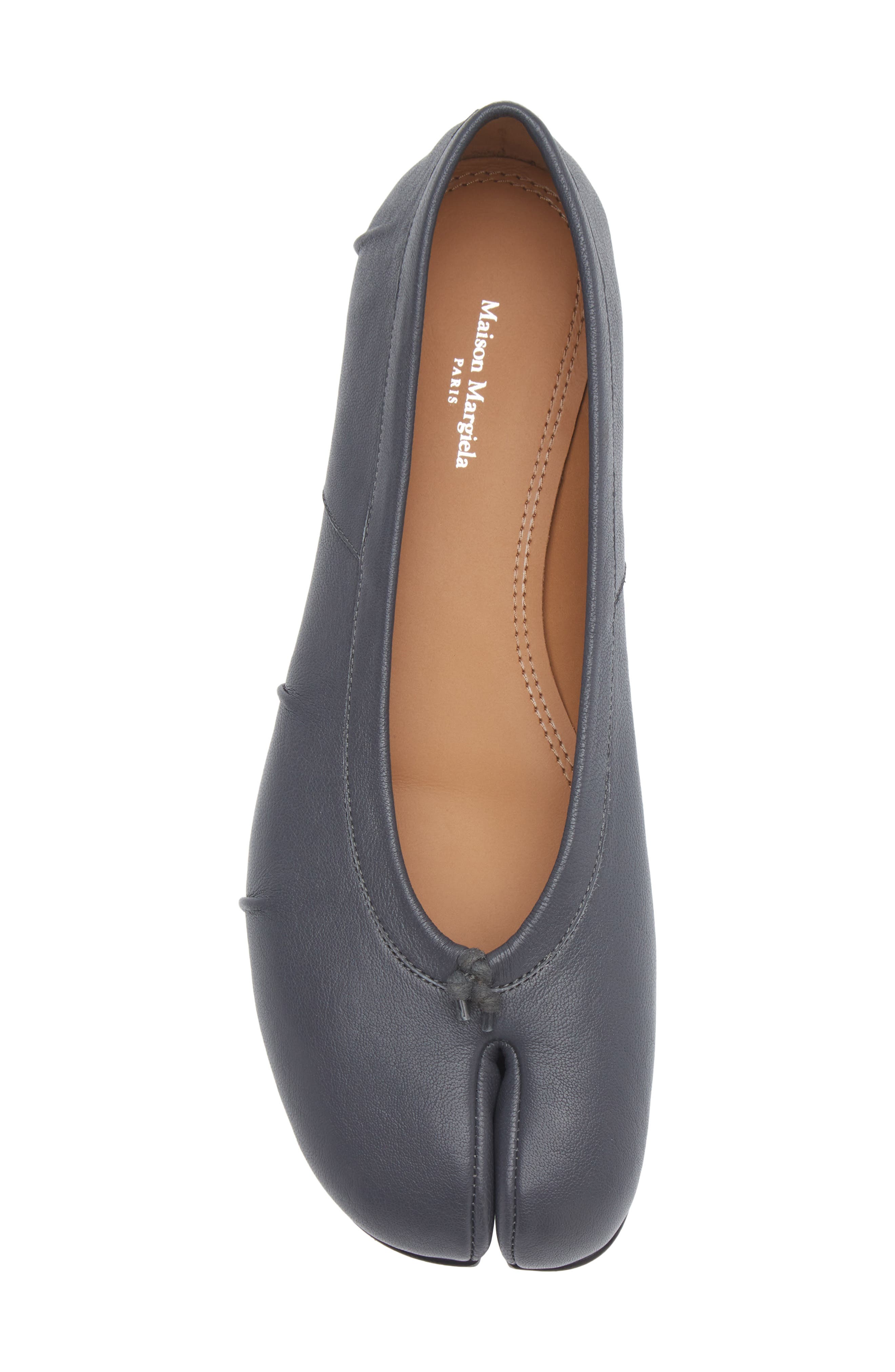 Tabi Ballet Flat, Alternate, color, GREY