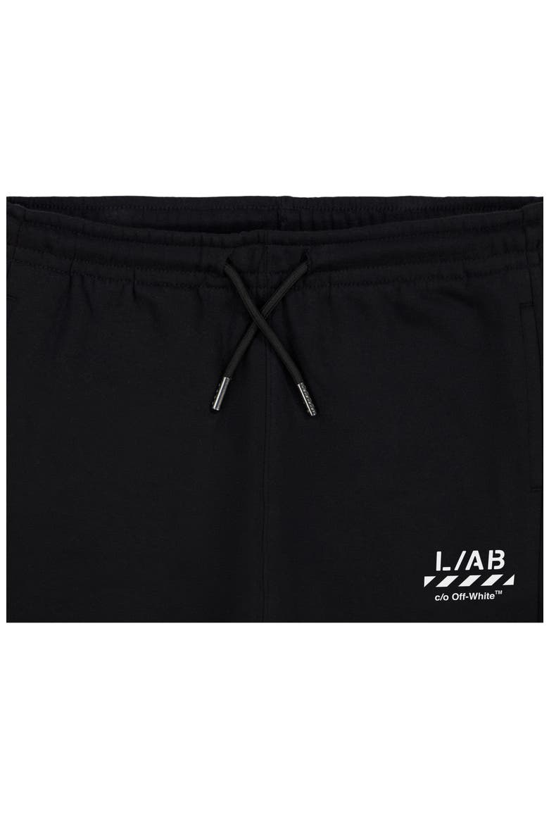 Kids' Logo Basic Fleece Shorts, Alternate, color, BLACK