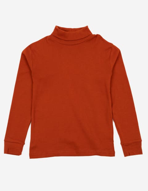 Kids Turtleneck, 100% Cotton, Solid Colors