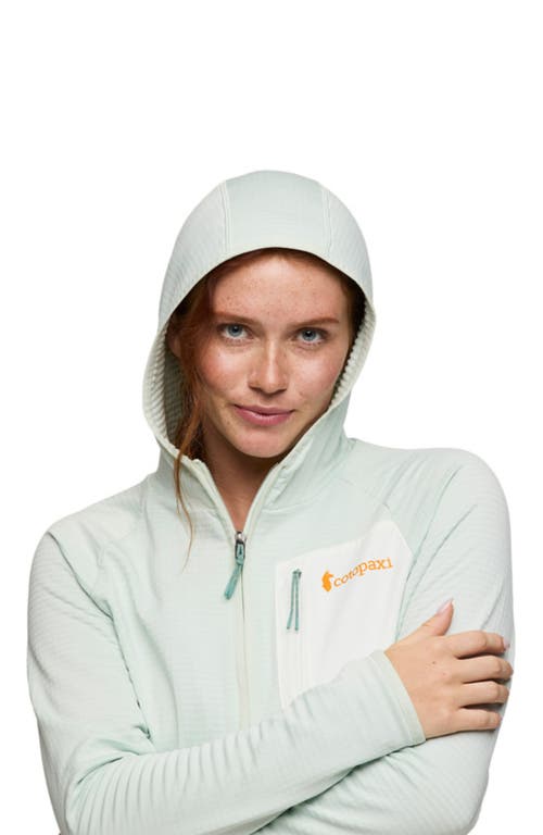 Cotopaxi Otero Fleece Full-zip Hooded Jacket In Blue