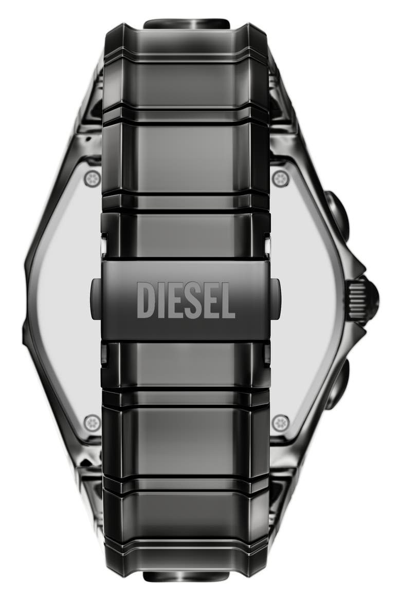 D-Curve Chronograph Bracelet Watch, 48mm, Alternate, color, GUNMETAL
