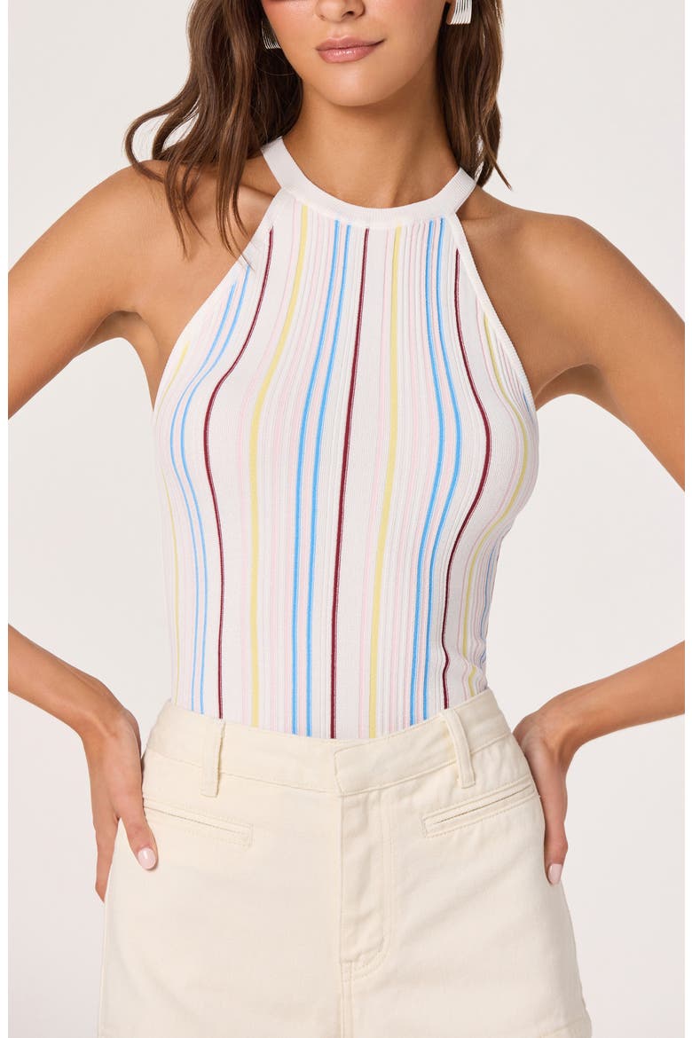 Betia Stripe Sweater Tank, Main, color, WHITE MULTI STRIPE