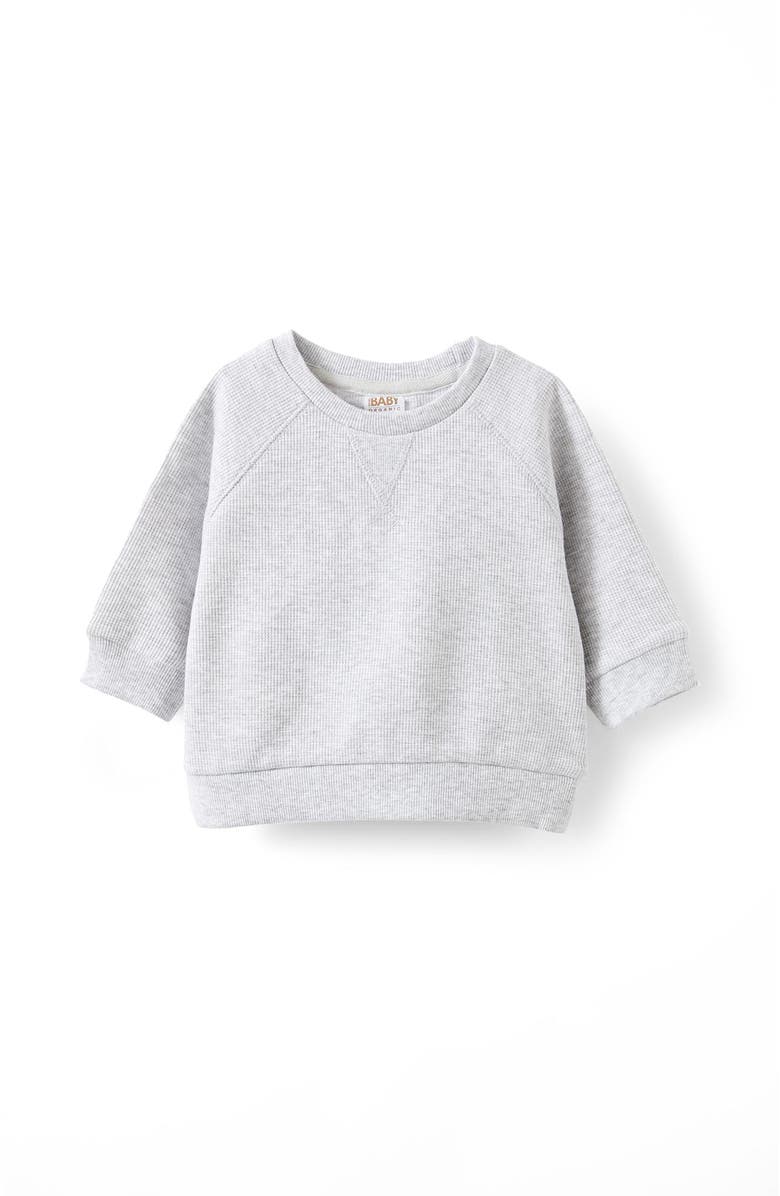 Cotton On Kids Organic Waffle Long Sleeve Top, Main, color, 
