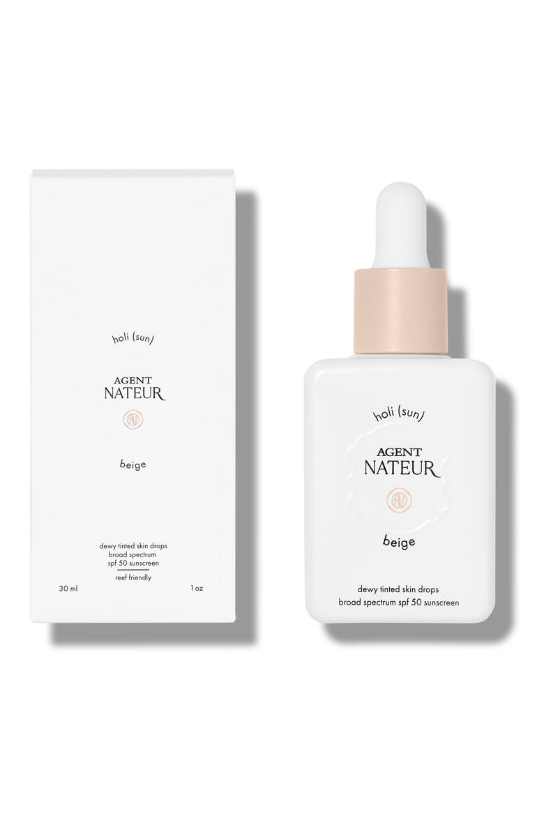 holi(sun) Dewy Tinted Skin Drops SPF 50, Alternate, color, BEIGE