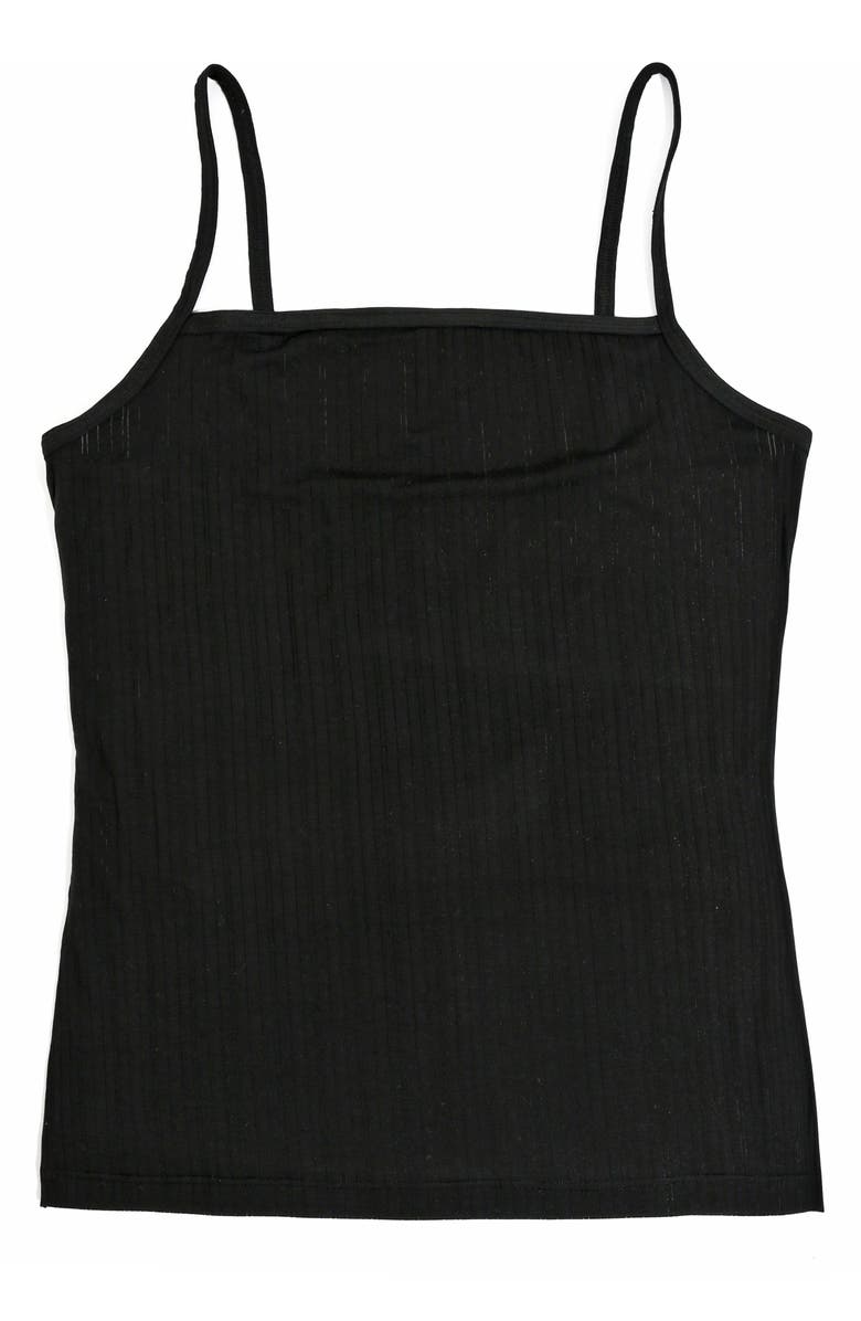 Hanky Panky MellowLuxe<sup>™</sup> Square Neck Camisole, Alternate, color, Black