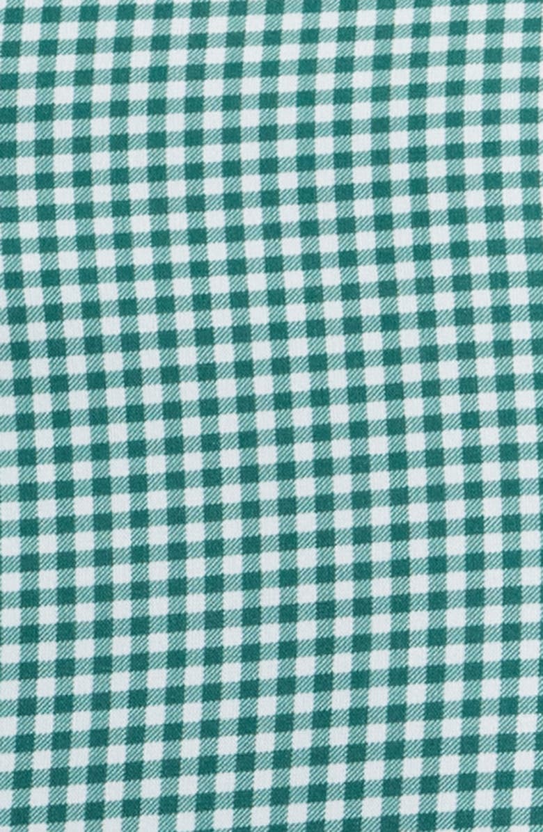 Johnston & Murphy XC+<sup>™</sup> Performance Game Day Gingham Button-Up Shirt, Alternate, color, Green