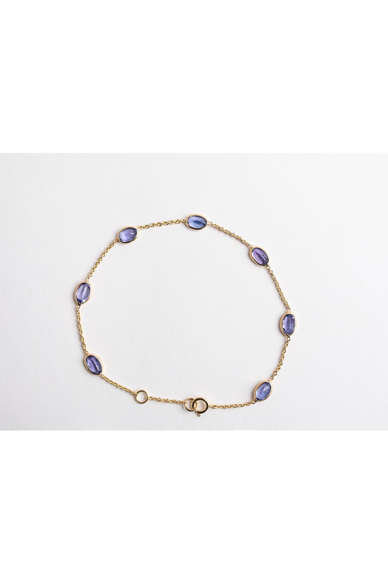 Midnight Tanzanite Bracelet, Alternate, color, Blue