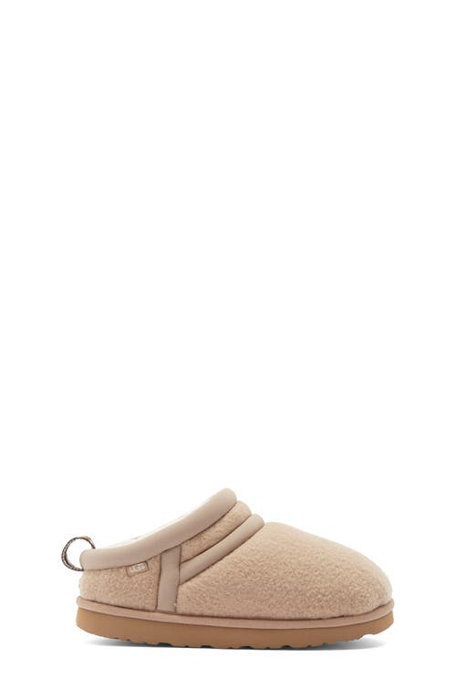 Ugg ® Kids' Astro Ultra Faux Fur Clog Slipper In Brown