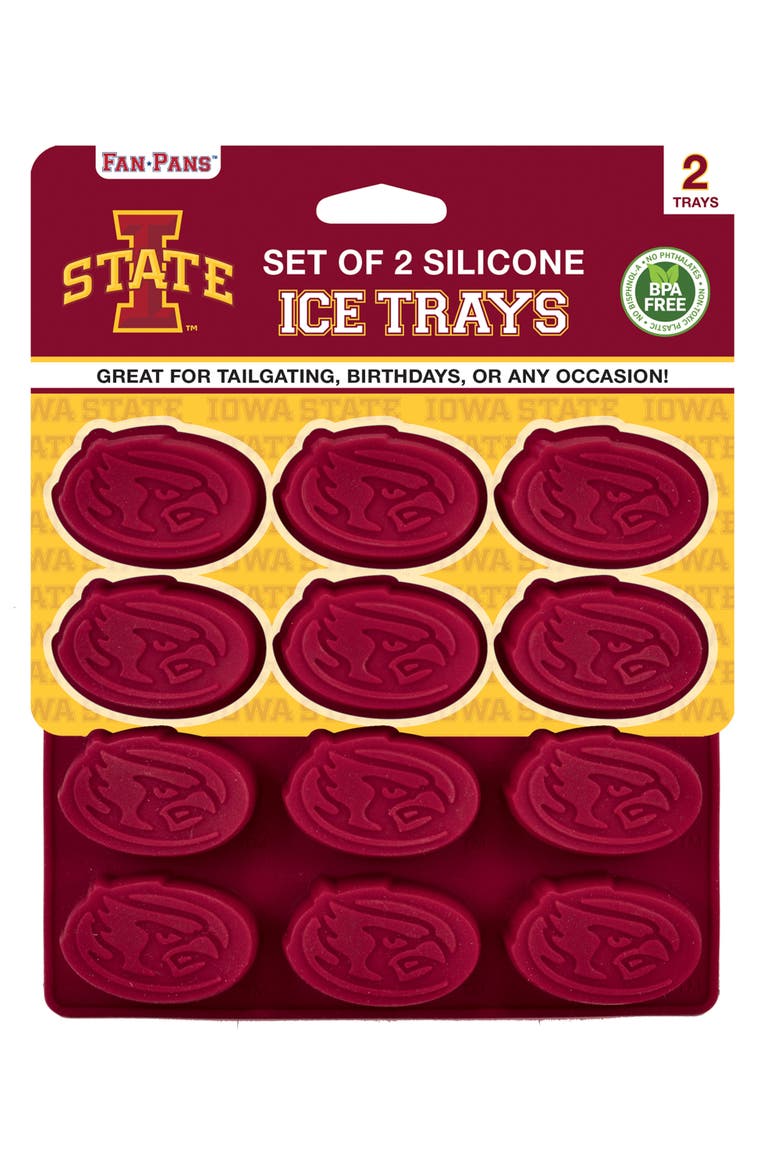 Iowa State Cyclones Ice Cube Tray, Main, color, Multicolor
