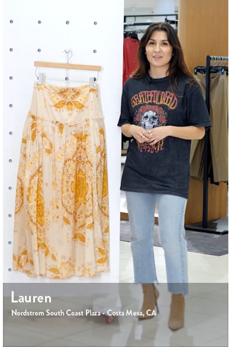 Farrah Drop Waist Maxi Skirt video