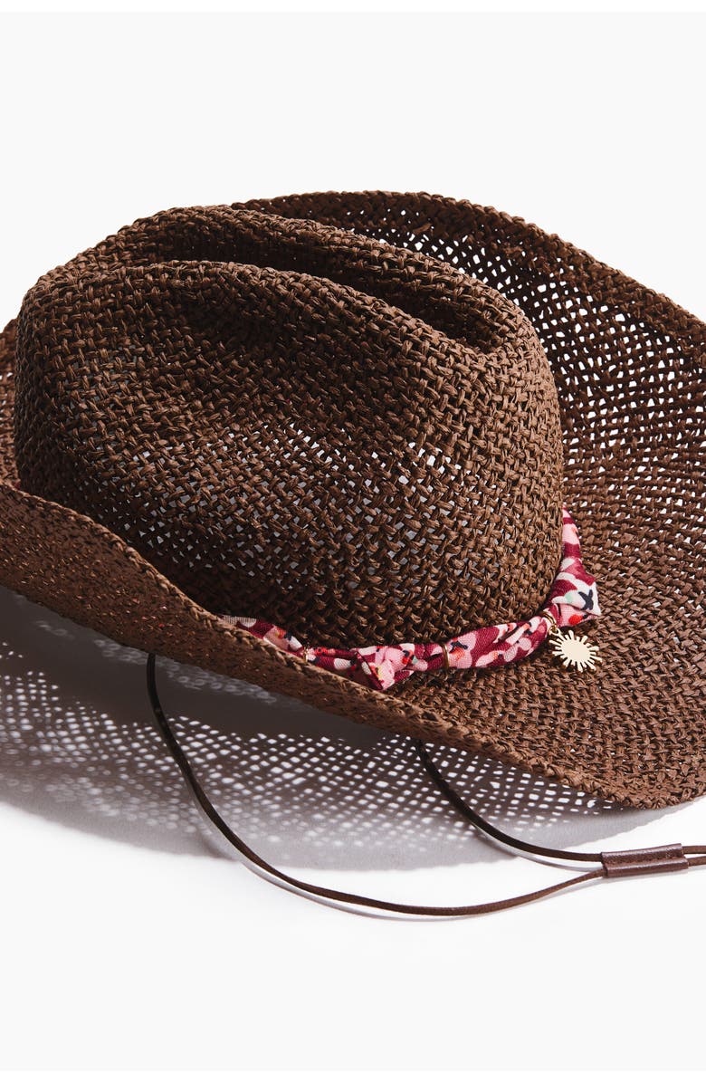 H&M Straw Cowboy Hat, Alternate, color, 