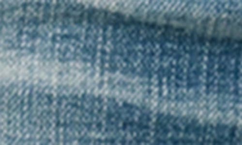 True Religion Patch Pocket Denim Shorts In Blue