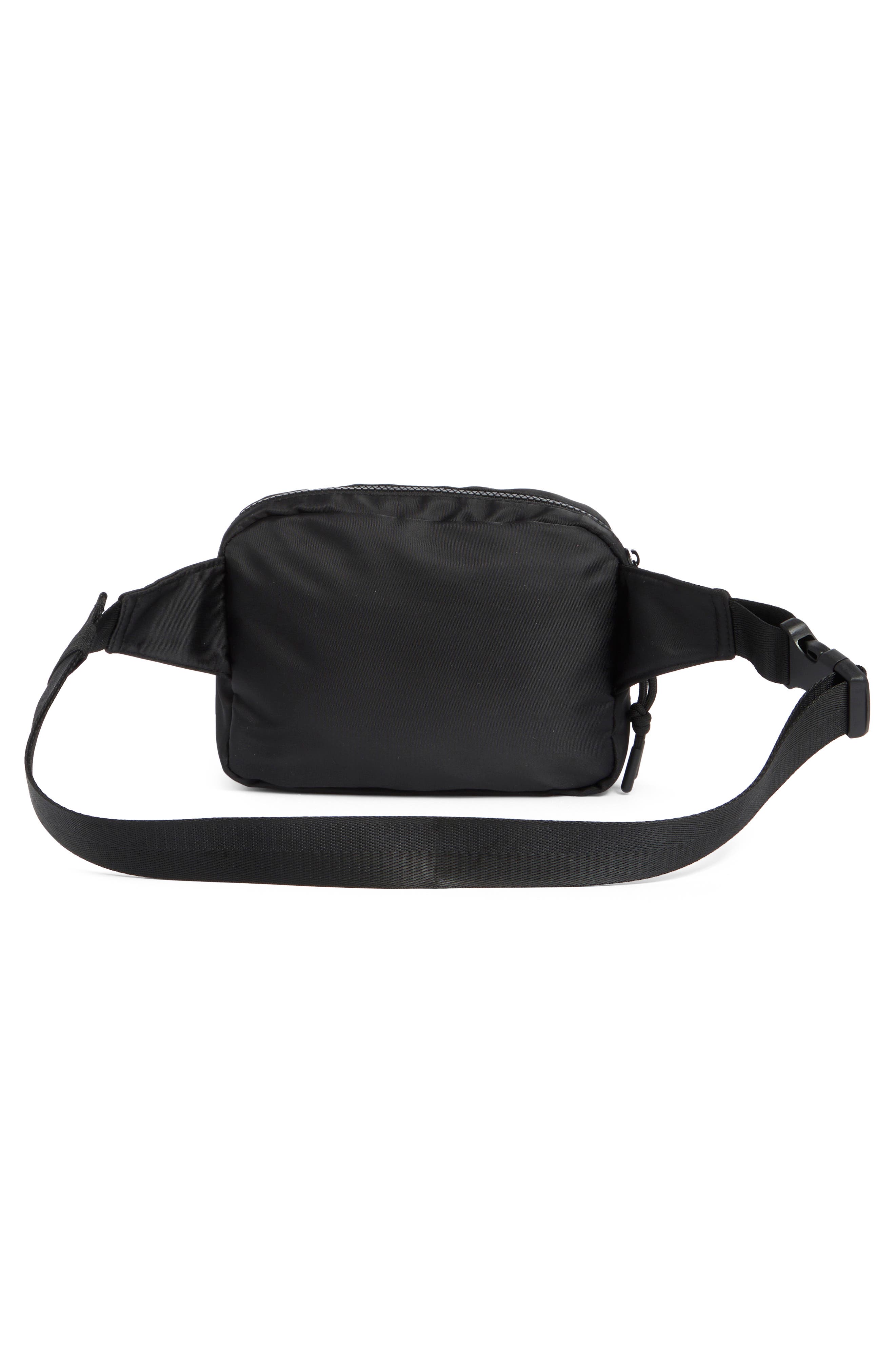 Zella Two Pocket Belt Bag, Alternate, color, 