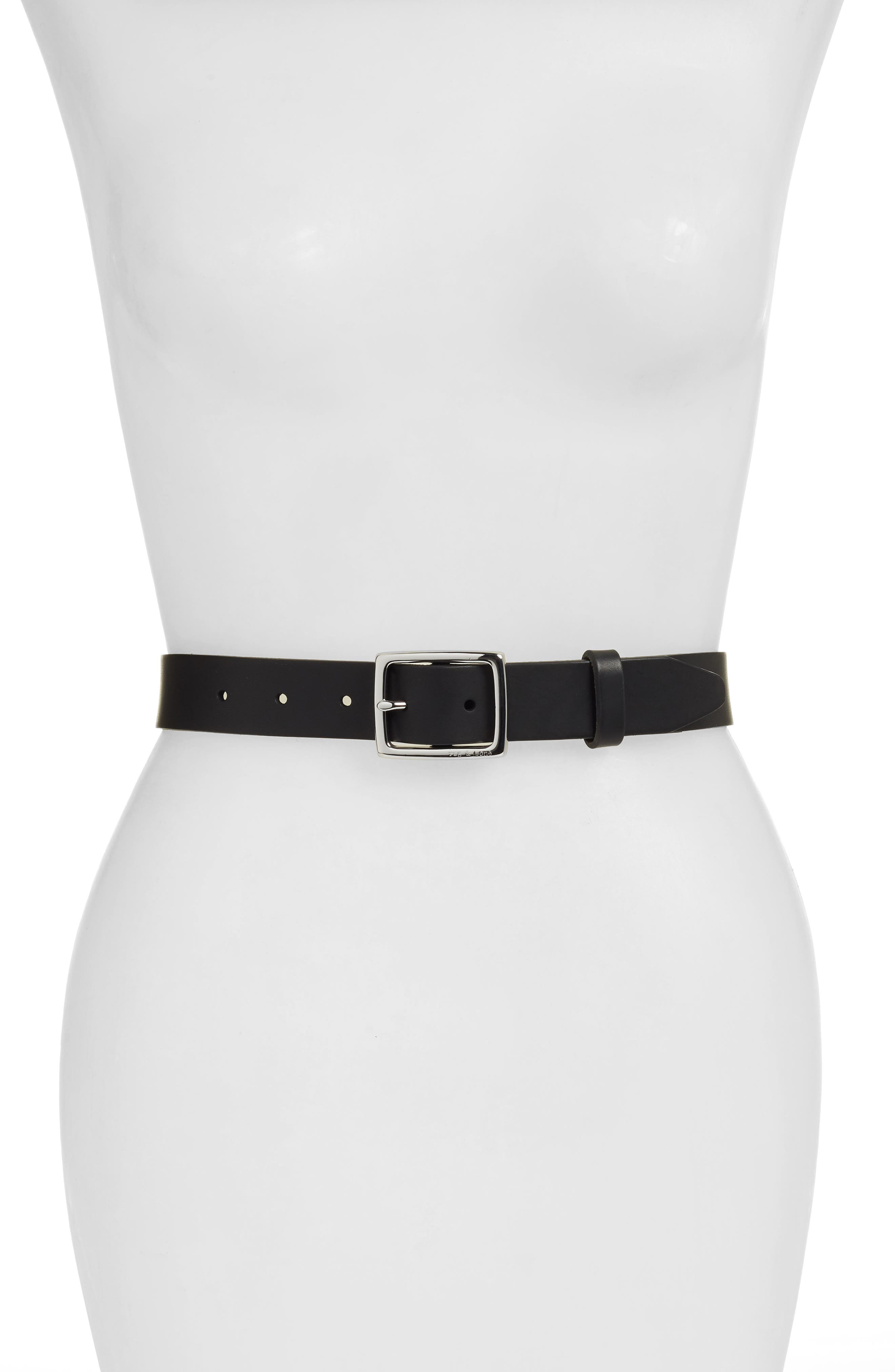 rag & bone Boyfriend Leather Belt (Women) | Nordstrom