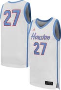Jordan Brand Men's Jordan Brand #27  White Houston Cougars Replica Basketball Jersey