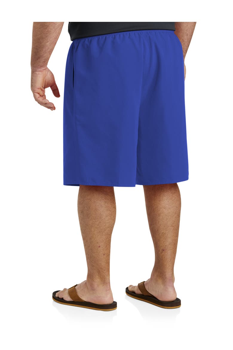 Big & Tall Quick-Dry Swim Trunks, Alternate, color, BLUE