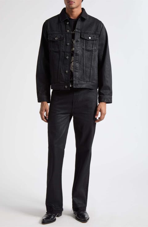Texoma Waxed Denim Straight Leg Jeans