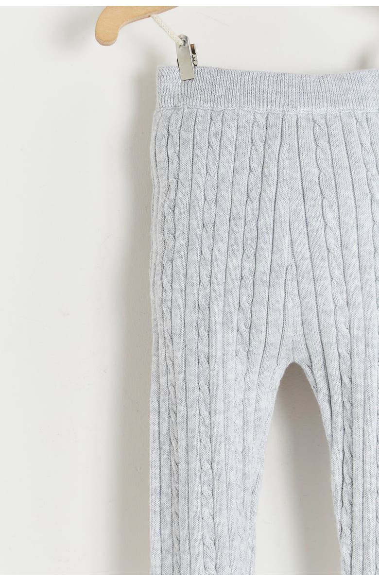 Babycottons Premium Cotton Knit Leggings For Infant, Alternate, color, 