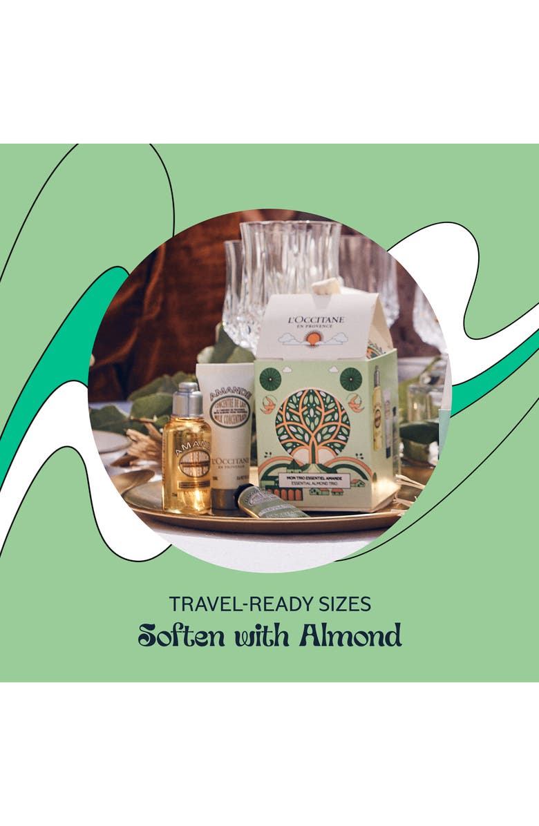 L'Occitane Almond Skin Care Ornament Set, Alternate, color, 