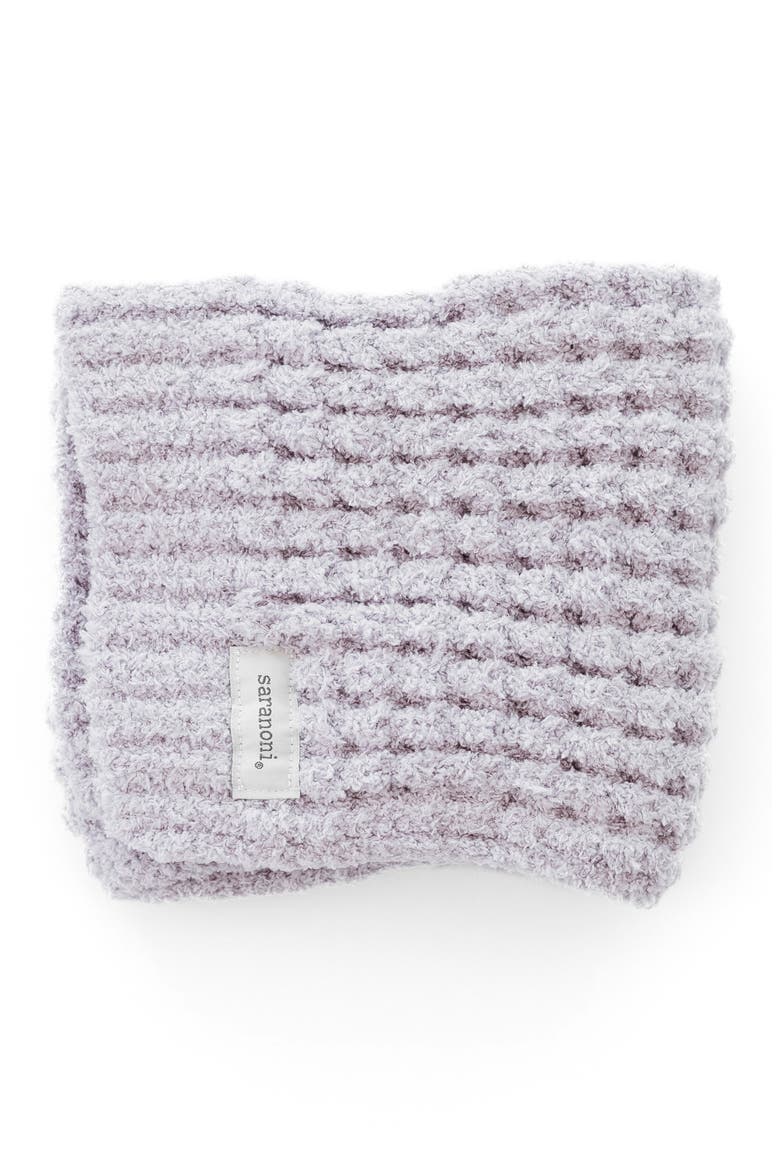 Waffle Mini Blanket, Main, color, WISTERIA
