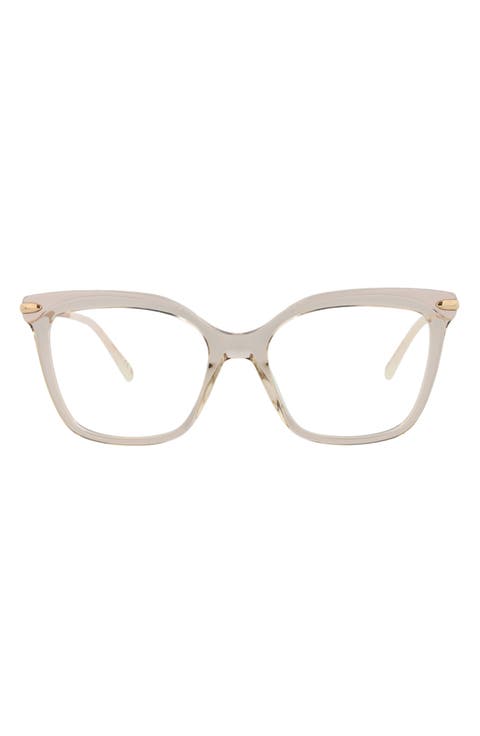 Novelty 52mm Square Optical Glasses