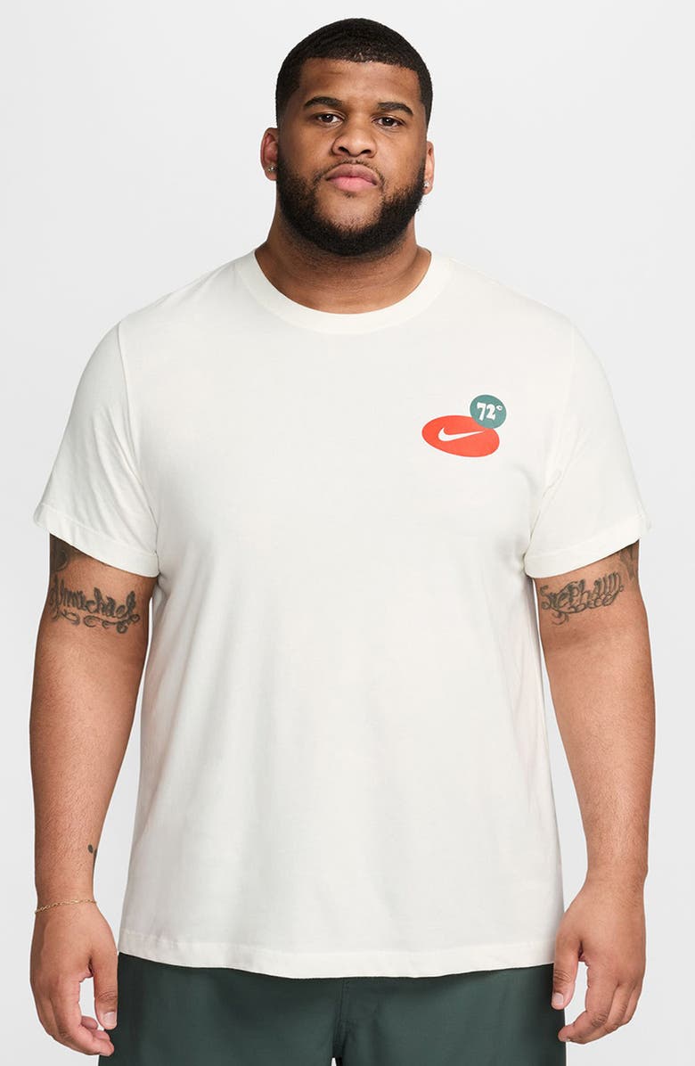 Nike Dri-FIT 3MO GFX Graphic T-Shirt, Alternate, color, Sail