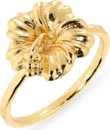 Kiara by Ki-ele Aloha Hibiscus Ring