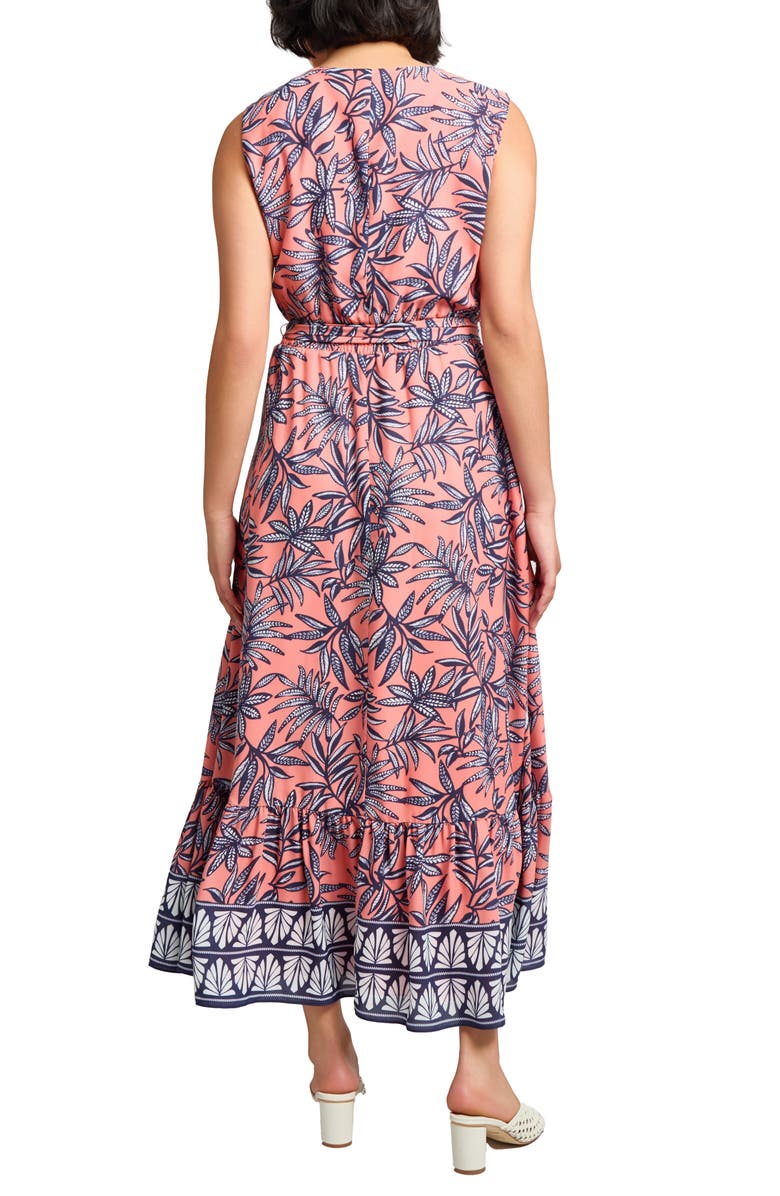 Jones New York Sleeveless Smocked Waist Maxi Dress, Alternate, color, 