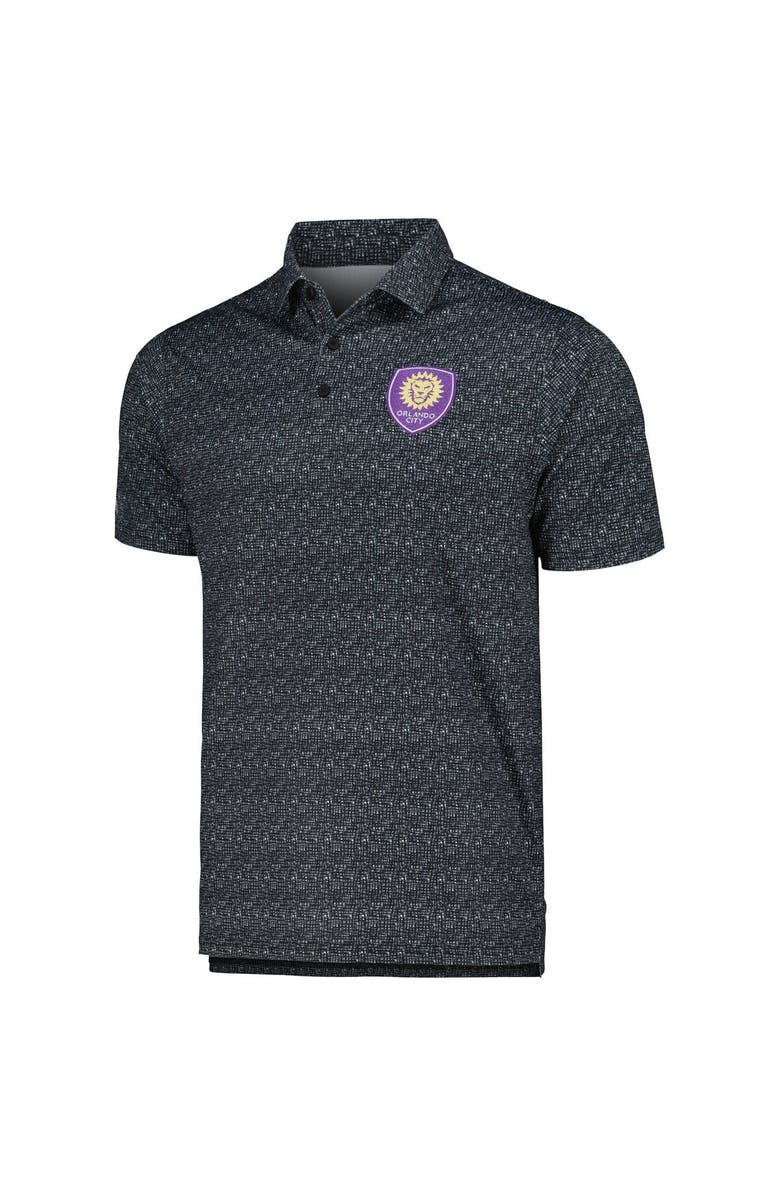 ANTIGUA Men's Antigua Black Orlando City SC Figment Polo, Alternate, color, Black
