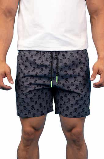 Swim Lion Skull & Crossbones Swim Trunks
