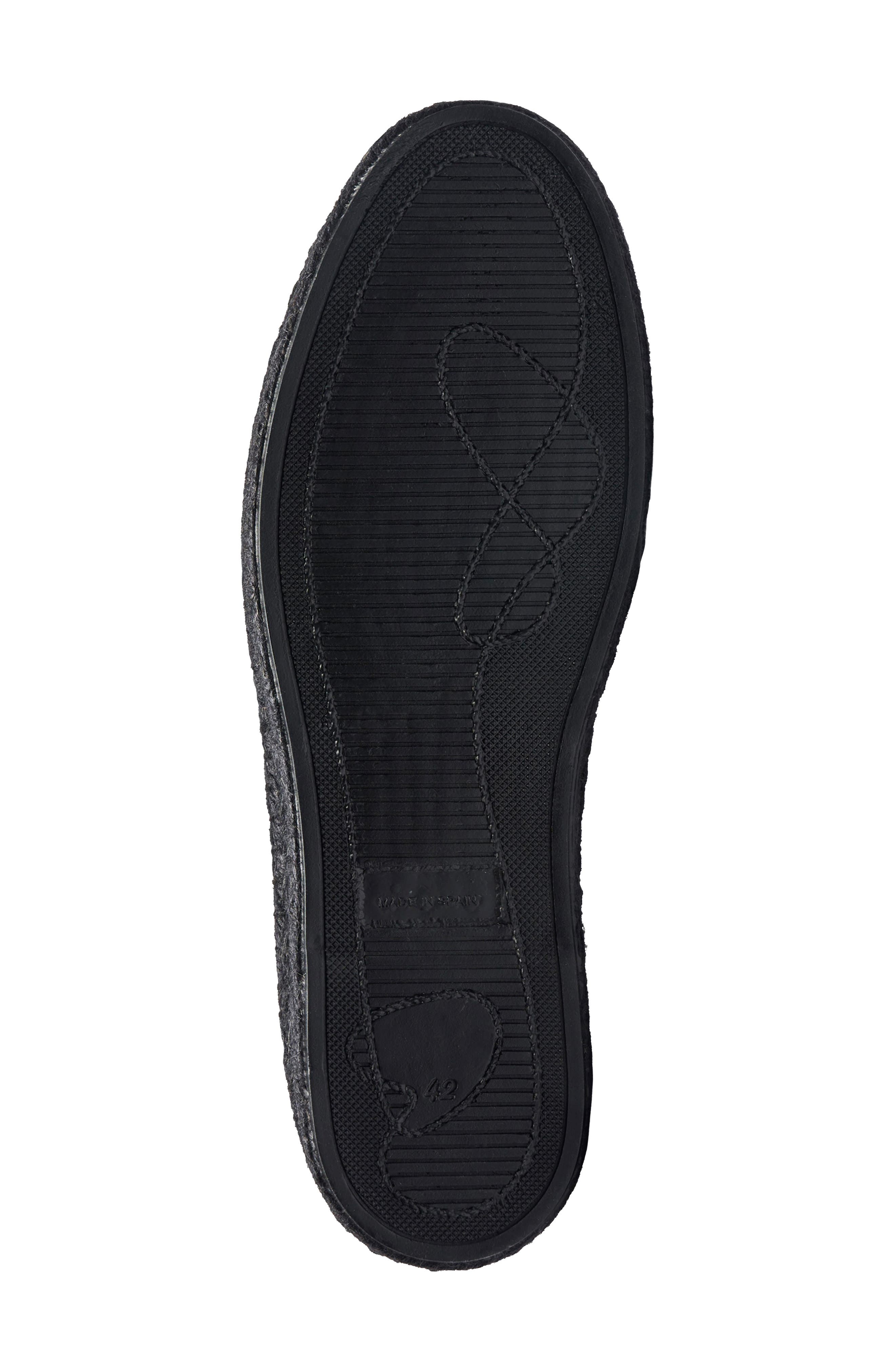 MORJAS The Espadrille, Alternate, color, All Black Suede