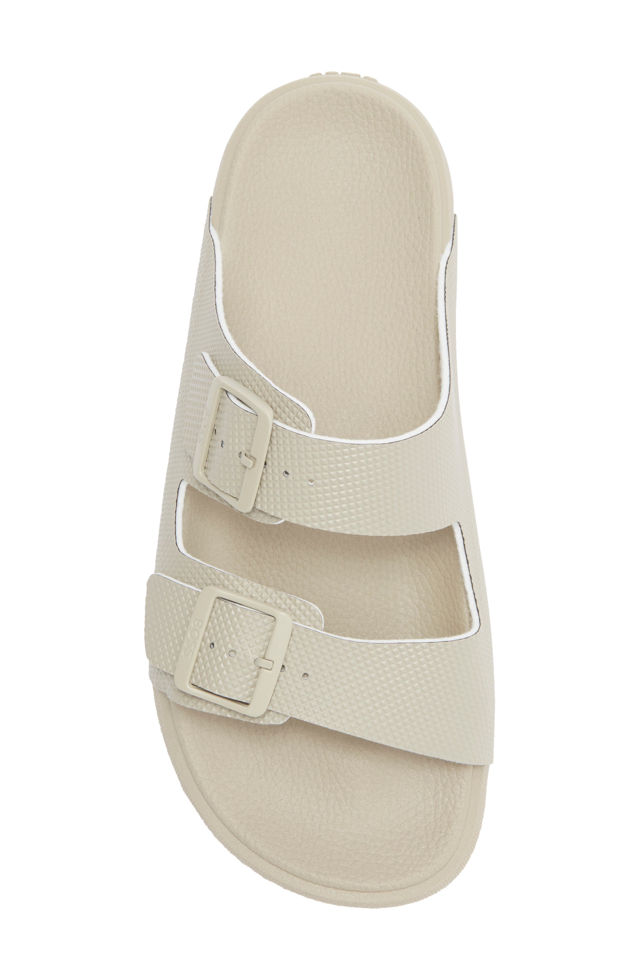 BOSS Surfley Slide Sandal, Alternate, color, Light Beige