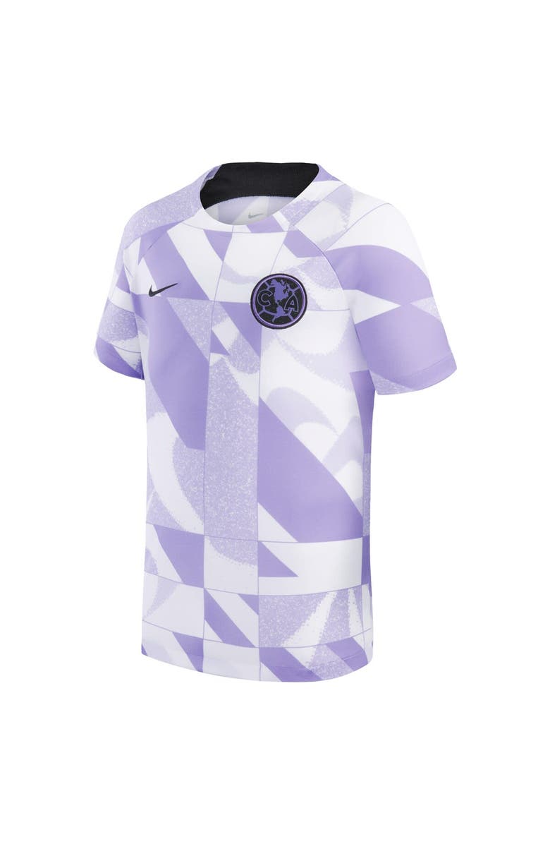 Nike Youth Nike White Club America 2023/24 Third Academy Pro Pre-Match Top, Alternate, color, 