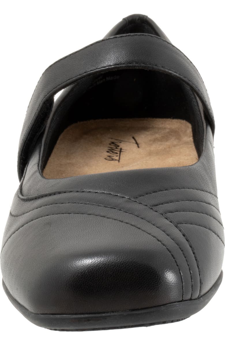 Trotters Sherese Mary Jane Flat - Multiple Widths Available, Alternate, color, Black