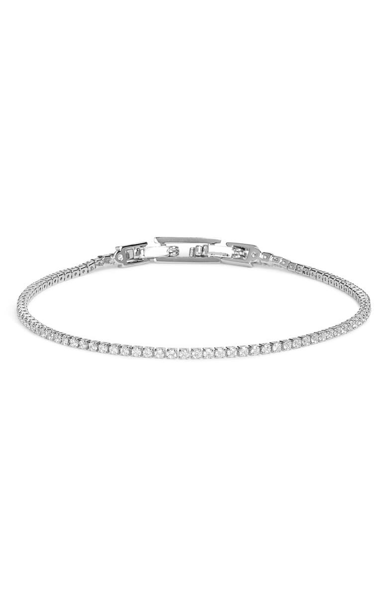 Nordstrom 1.5mm Cubic Zirconia Tennis Bracelet, Main, color,