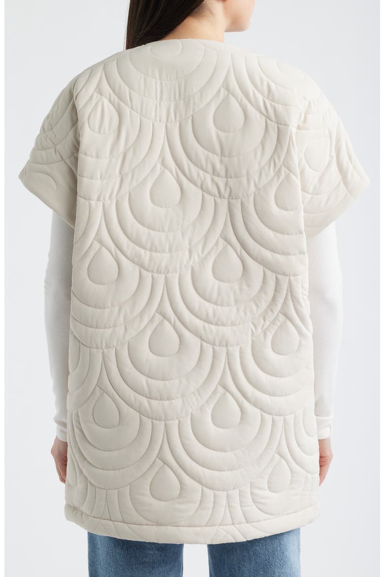 Blossom Short Sleeve Quilted Cape, Alternate, color, KIT
