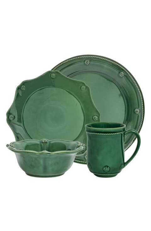 Berry and Thread 4-Piece Dinnerware Set