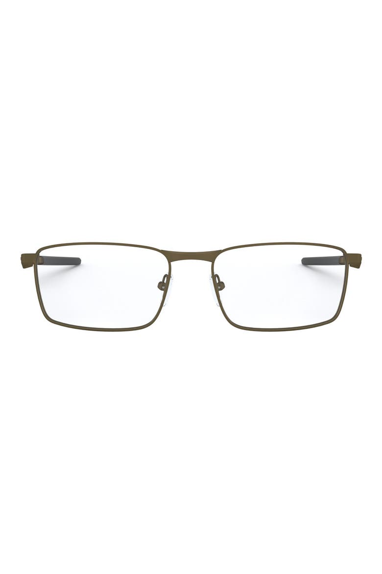 Fuller™ 55mm Rectangular Optical Glasses, Main, color, SILVER