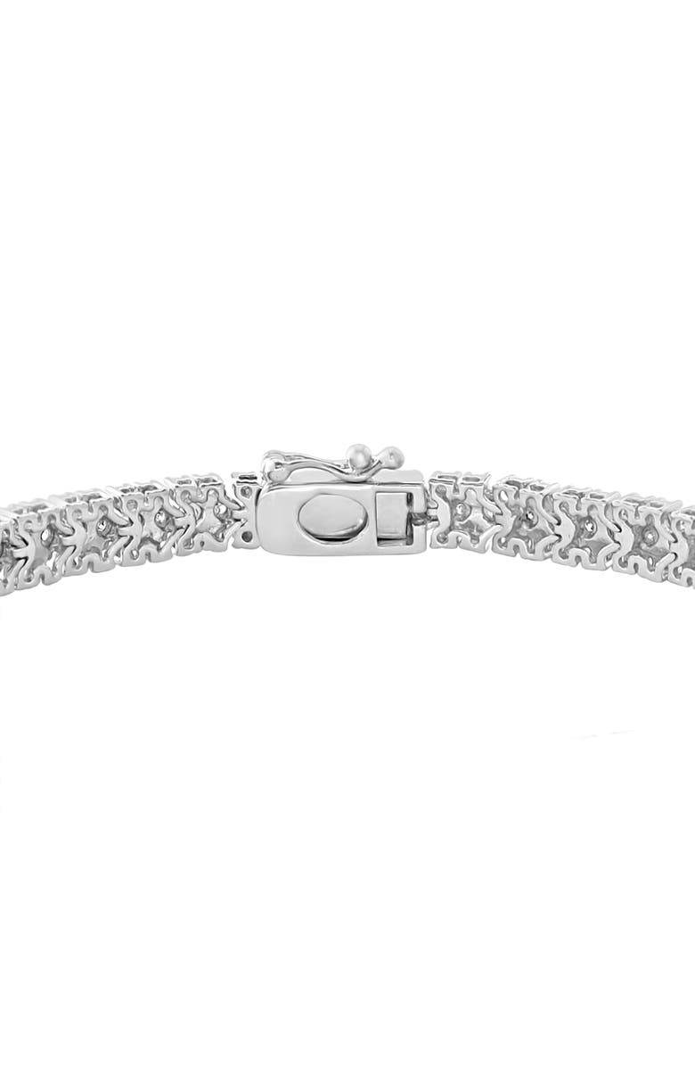 EFFY Sterling Silver Diamond Tennis Bracelet - 0.21 ctw., Alternate, color, Silver