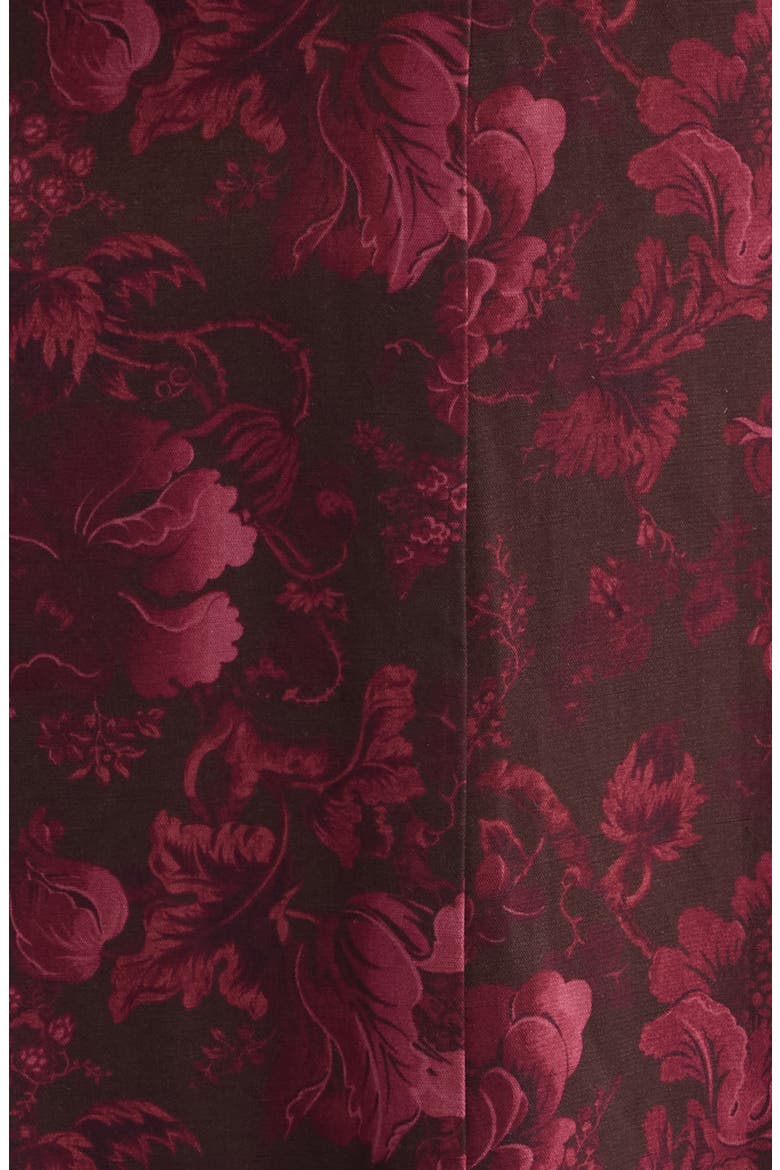 The Davina Cape Midi Dress, Alternate, color, ANNABEL BOTANICA BU