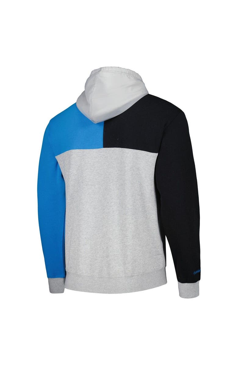 Mitchell & Ness Men's Mitchell & Ness Gray Charlotte FC Tie Breaker Pullover Hoodie, Alternate, color,