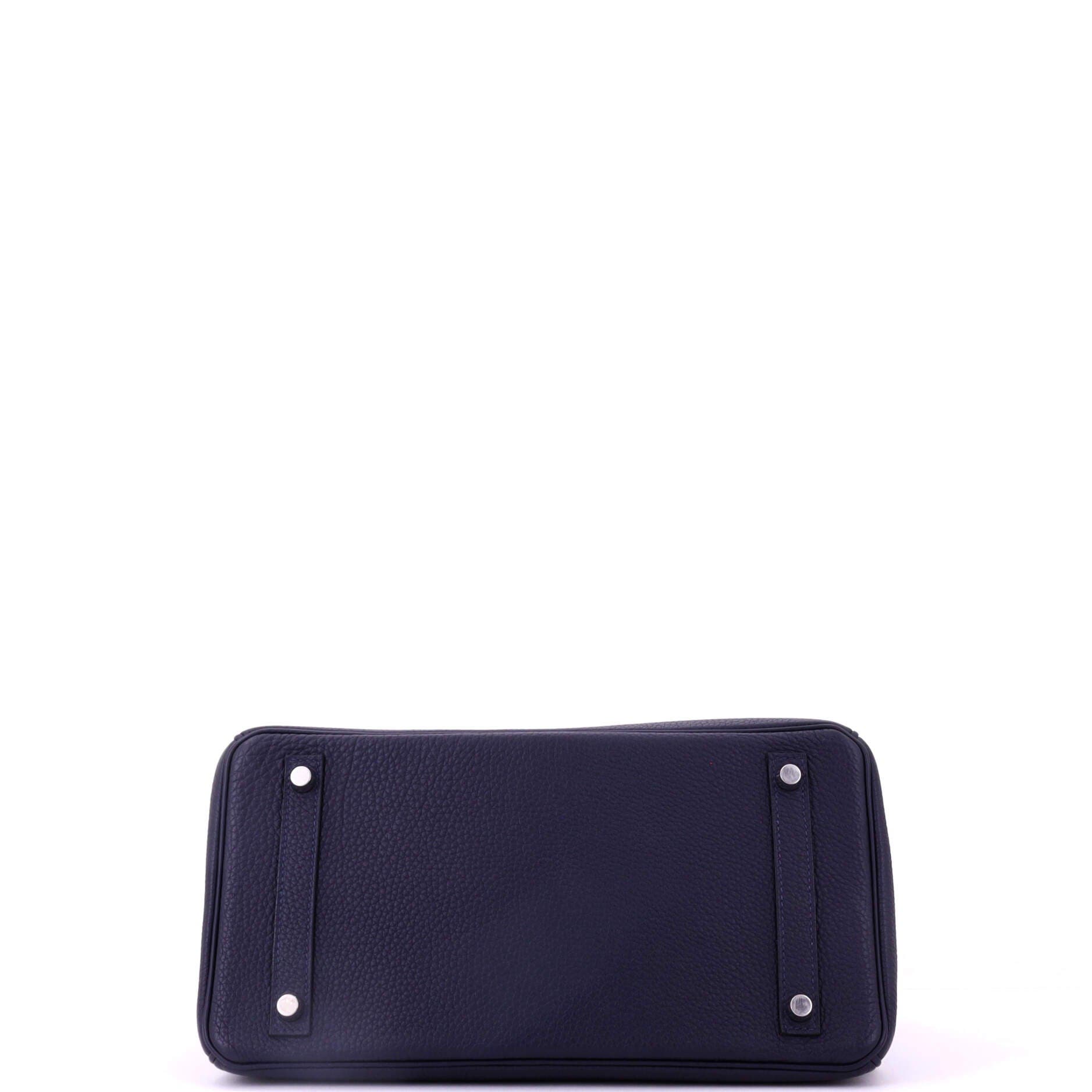 Pre-Owned Hermes Birkin Handbag Verso Togo with Palladium Hardware 30, Alternate, color, 