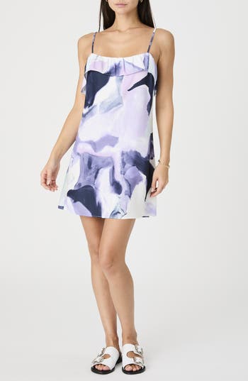 French Connection Mini Slipdress In Multi