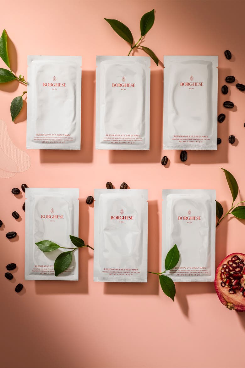 Restorative Eye Sheet Mask Hydrating and Brightening Treatment for the Eyes, Alternate, color, No Color